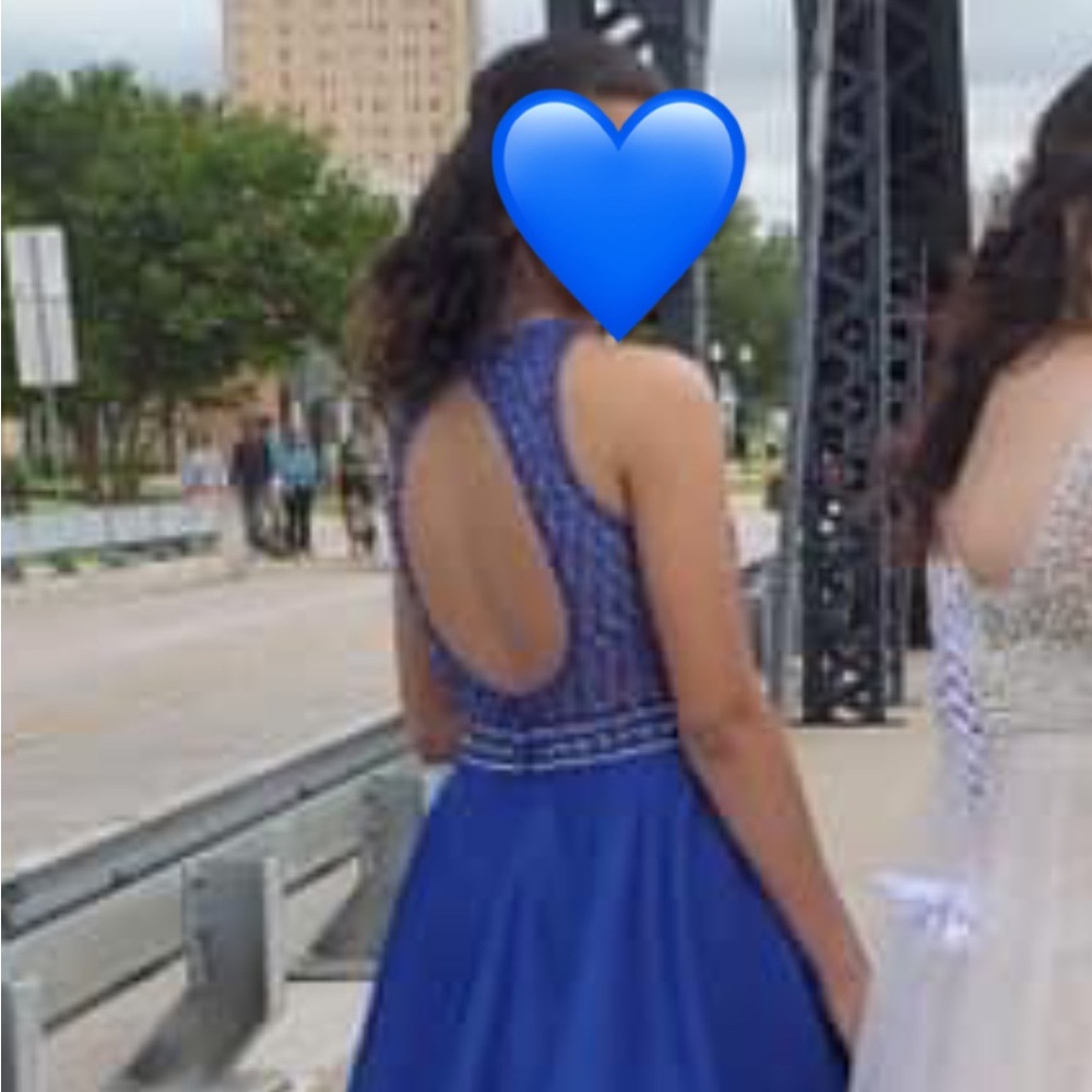 Beautiful long prom dress. Only wore on prom night in 2019. Perfect condition